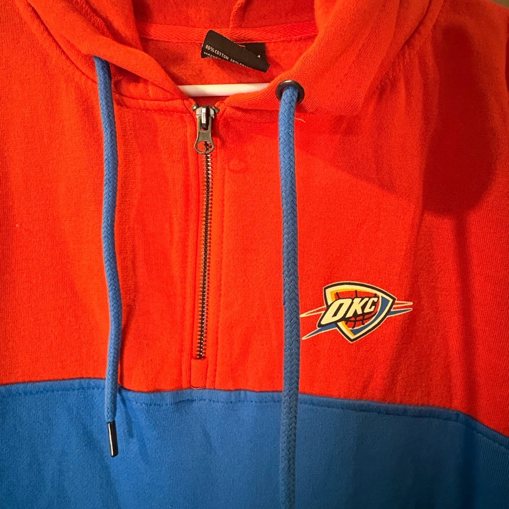Colosseum Women's Orange Full-Zip Hoodie